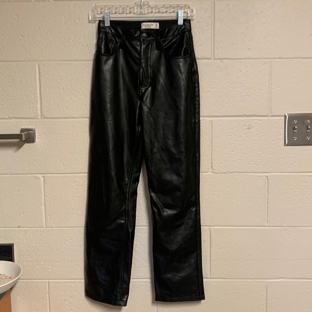 Abercrombie & Fitch Leather Pants